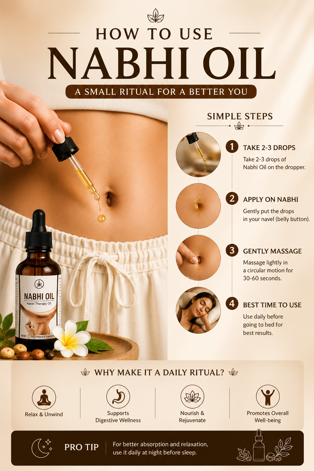 Nabhi therapy oil Pack of 1